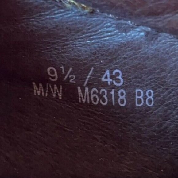 Born Brown Leather Bicycle Toe Lace Up Oxford Loafer Shoes Mens Size 9.5M Casual main image 5